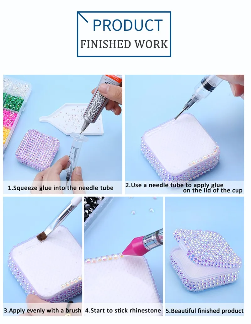 3/4mm Harz Strass Set Glitter Nicht Hotfix Nagel Edelsteine Kristall Flatback Strass Zubehör Strass Für Bekleidungs Dekorationen – Detail 15