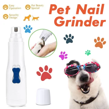 

Automatic Pet Nail Grinder Dog Nail Clippers Painless Electric Cat Paws Nail Cutter Grooming Trimmer File Dropshipping