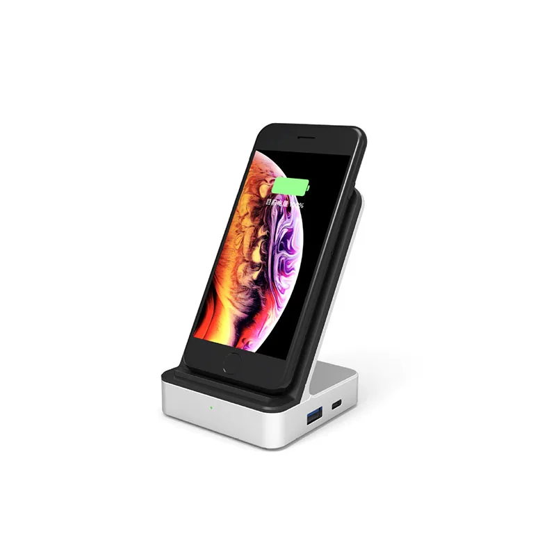 Qi Wireless Charger Fast Charger Fast Charging For IPhone X Samsung Galaxy S9 Mobile Phone Charger For Phone Stand Anti-Skip Pad