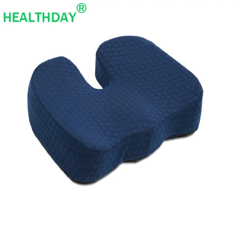 

Orthopedic Coccyx Pillow Home Office Memory Foam Chair Cushions Portable Car Seat Pillow Hip Pain Relief Breathable Cushion