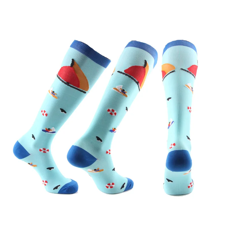 Unisex Compression Socks Medical Pressure Socks For Anti Fatigue Crossfit Pain Relief Knee Women Men For Travel
