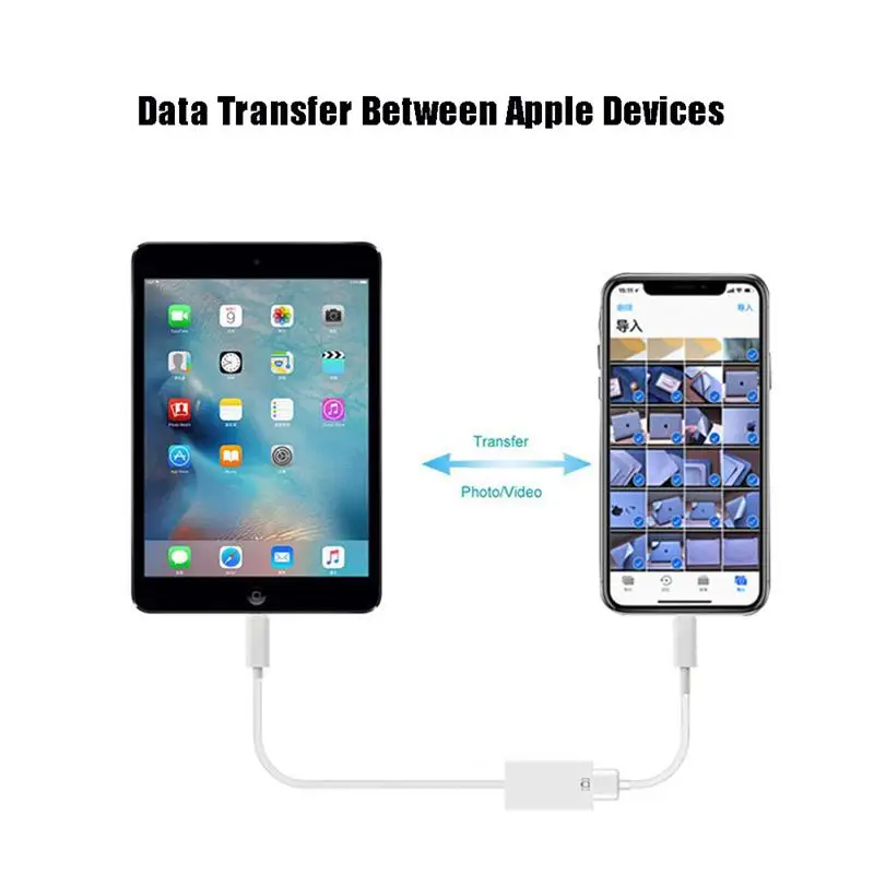 OTG USB к адаптеру камеры для usb-кабель с разъемом Lightning наушники конвертер Электрический пианино MIDI клавиатура для iphone 7 8 ios 13 адаптер
