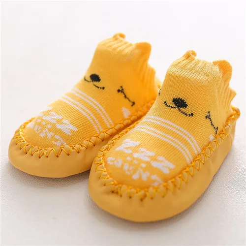 2022 New born Baby Socks With Rubber Soles Infant Baby Girls Boys Shoes Spring Autumn Baby Floor Socks Anti Slip Soft Sole Sock picture 2