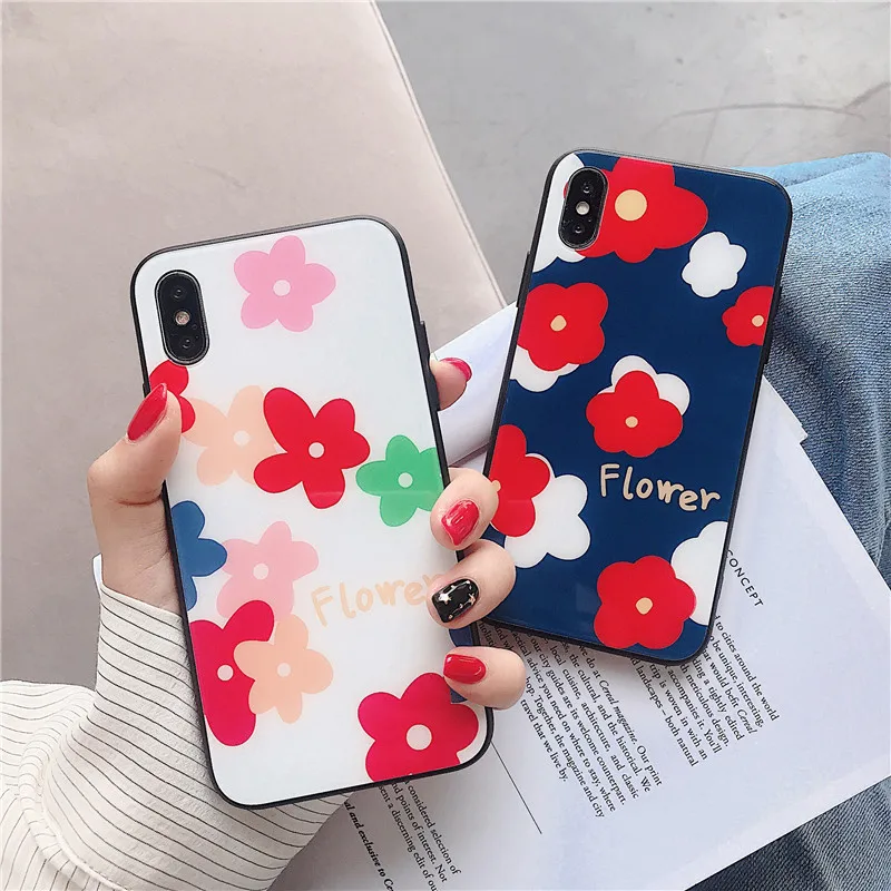 Подходит P074 iPhone X чехол для телефона iPhone x sma x 6s Hyuna цветок 8plus стекло X R7P