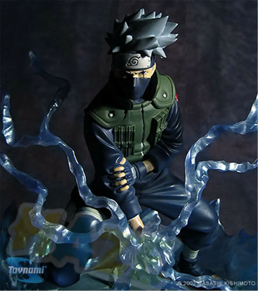 Naruto Shippuden Hatake Kakashi Statue PVC Action Figure Figurine Toy Collection Anime Figure Toys Doll 19cm In Box