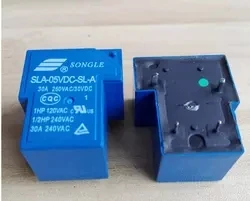 10 шт./Лот Горячая Новинка 5 В реле SLA-05VDC-SL-A SLA05VDCSLA T90 05VDC 05V DC05V 30A 250VAC SONGLE DIP5 dip4 |