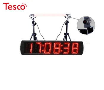 

Free shipping 6-digit laser LED racing timer, track timer