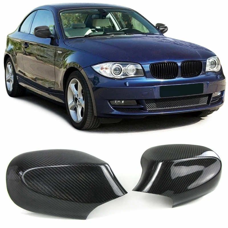 Боковое зеркало из углеродного волокна для BMW 1 серии E87 E82 07 10|Крышка зеркала