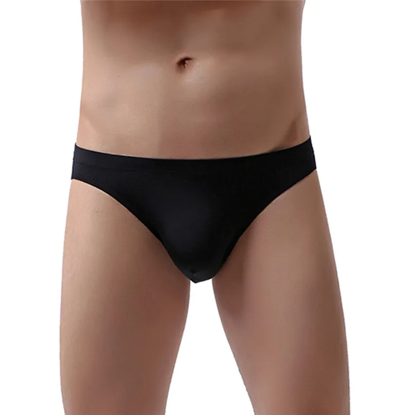 Fashion Soft Briefs Men Sexy Underwear Knickers Shorts Underpants Home Triangle Pants Panties #2l29 (7)