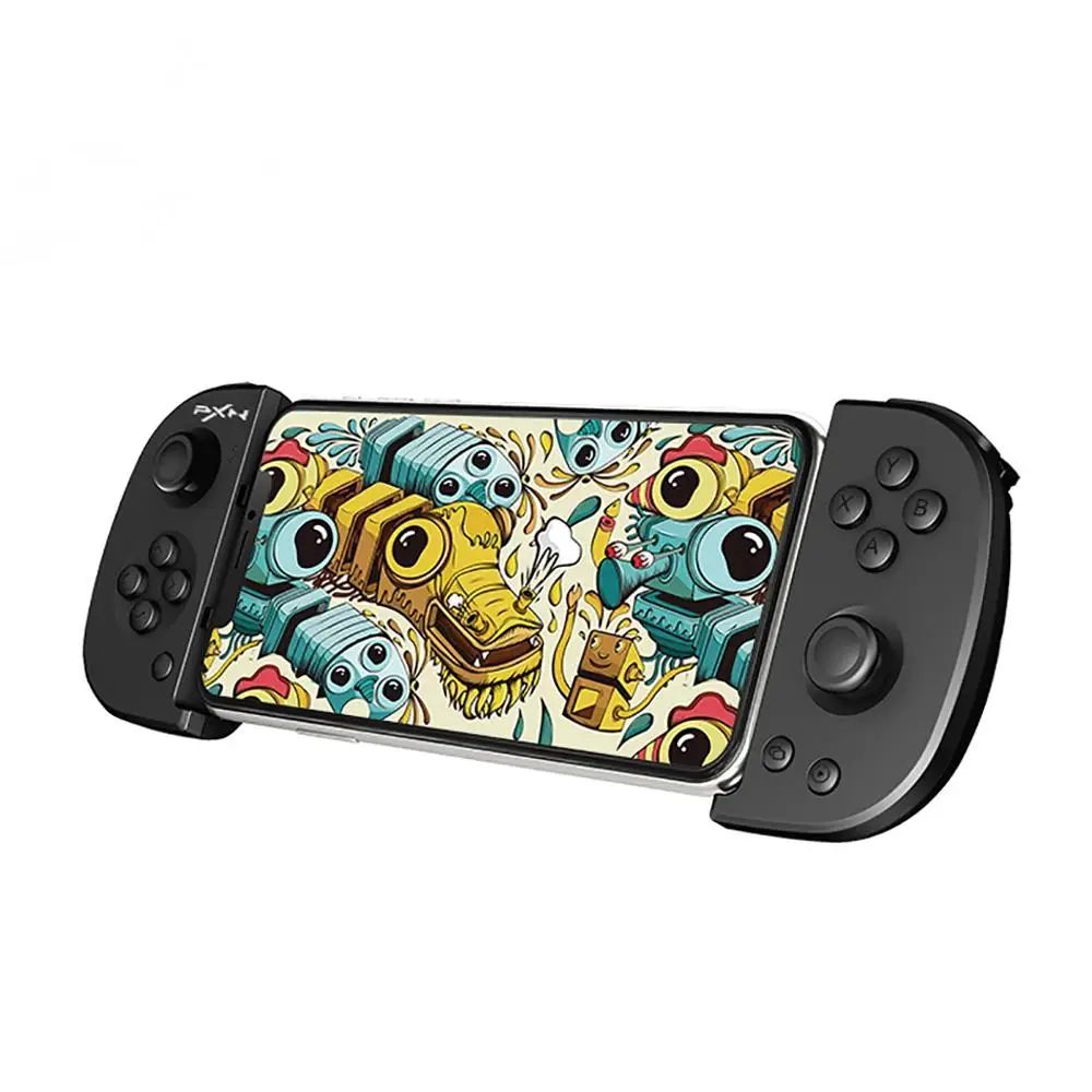  PXN-P30 Wireless Gamepad Bluetooth Game Stretching Controller Joystick Phone Holder For Android iOS