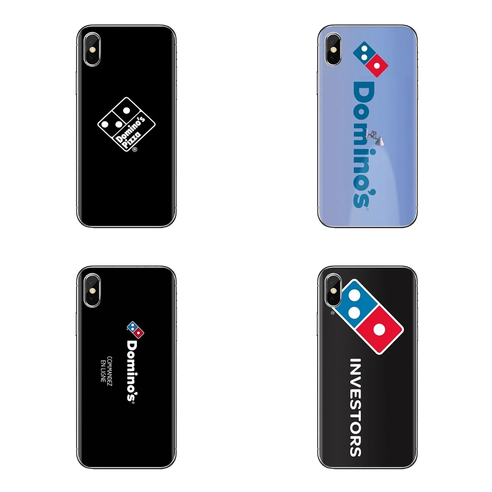 Дизайн домино пиццы логотип шаблон силиконовые чехлы для телефонов Xiaomi Redmi 4A S2 Note