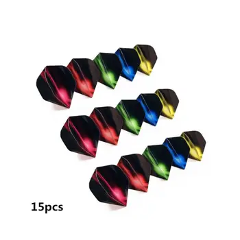

15pcs/set Pet Dart Flights Accessories Wear Resistance Variety of Styles Random Color