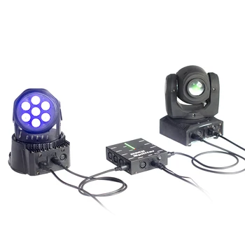

DMX512 Optical Splitter Portable 8 Channels Distribution Amplifier for Party DJ Show Disco KTV Stage Light