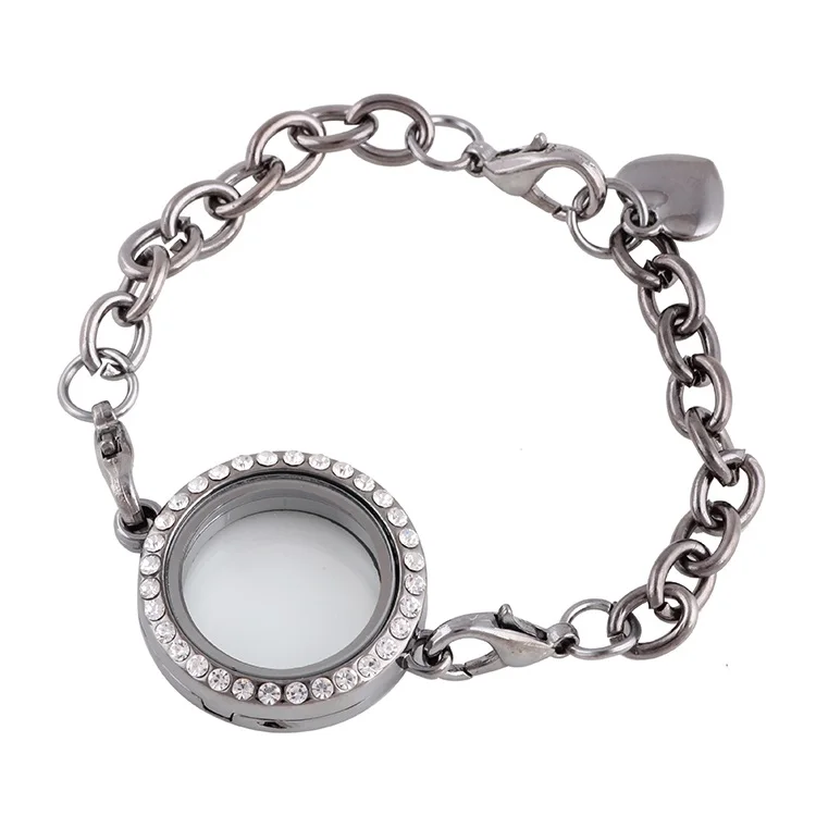 25mm-Round-Openable-Rhinestone-Magnet-Photo-Glass-Living-Memory-Locket-Bracelet-Floating-Locket-Bracelet-Bangles (2)