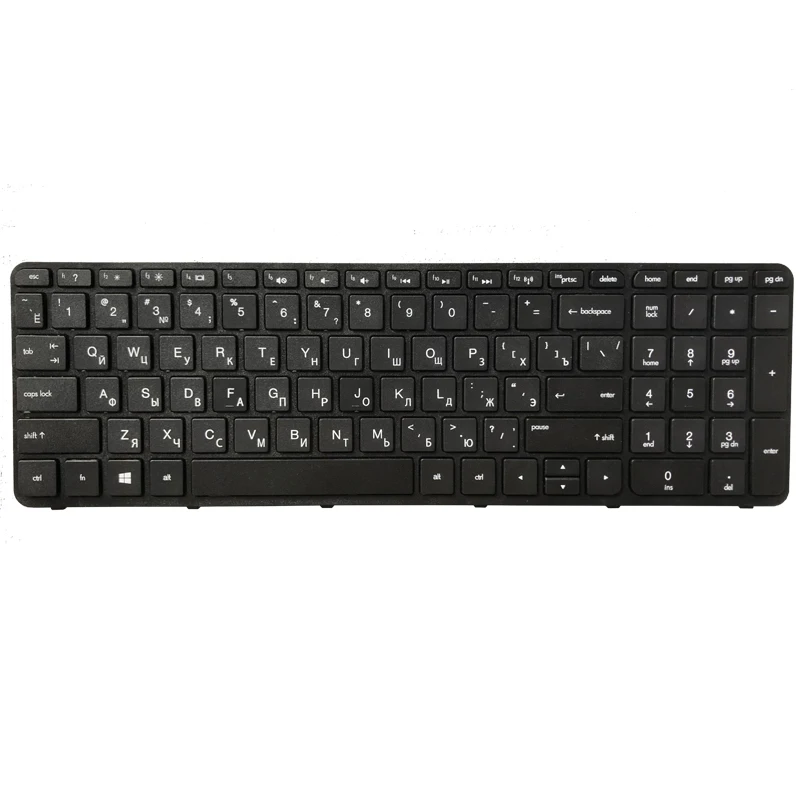 Русская клавиатура для HP pavilion AER65700010 AER65700310 SG 59800 XAA RU черная ноутбука с farme|keyboard for