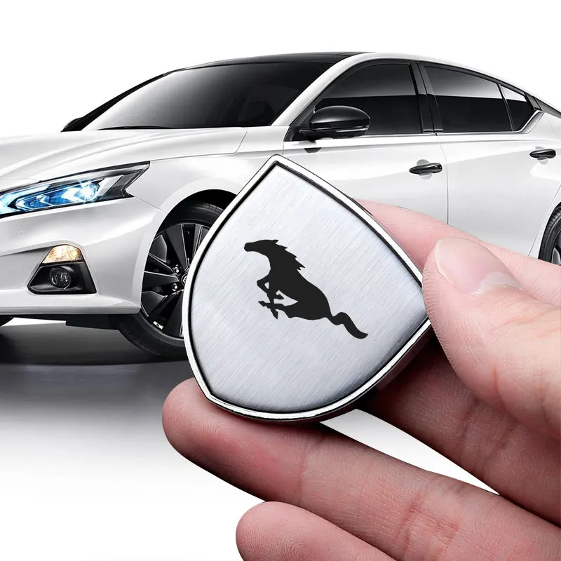 Car Metal Emblem Sticker Chrome Badge Styling Decal for Ford Mustang GT 2020 2019 2018 2017 2016 SHELBY Etc Auto Accessories | Автомобили
