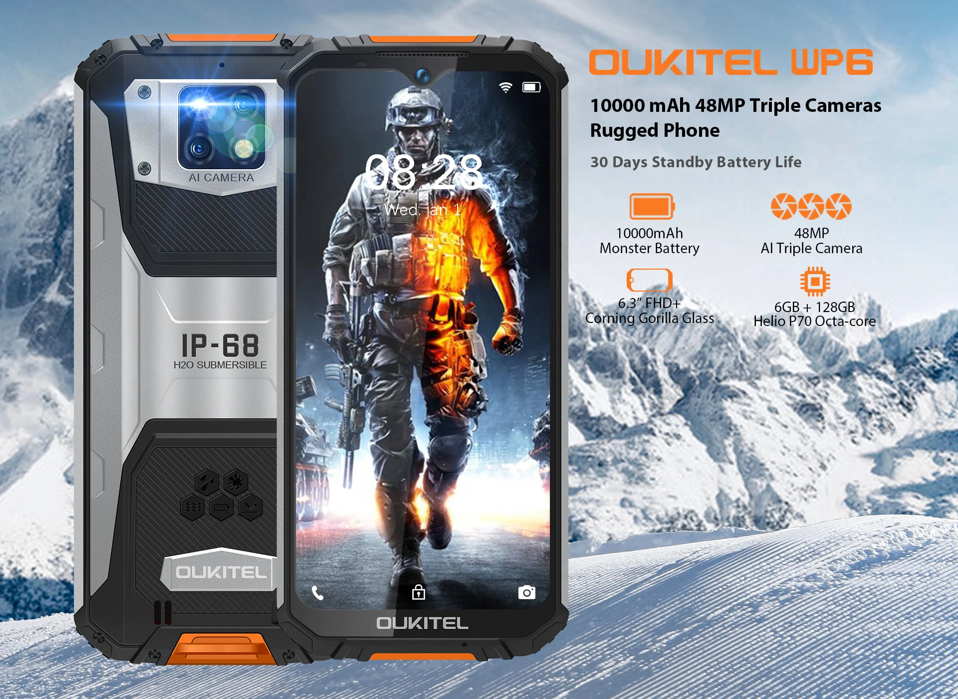 Смартфон Oukitel Wp6 128 Гб Купить