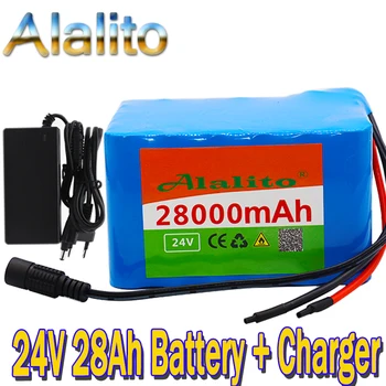 

24V 28Ah 6S5P 18650 li-ion battery pack 25.2v 28000mAh electric bicycle moped /electric/lithium ion battery pack+2A charger