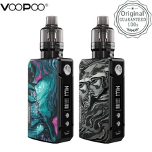 VOOPOO glisser 2 Kit rafraîchir édition 177W Mod boîte Vape Kit avec 4.5ml PnP Pod réservoir double 18650 gène. FIT puce E Cigarette vaporisateur