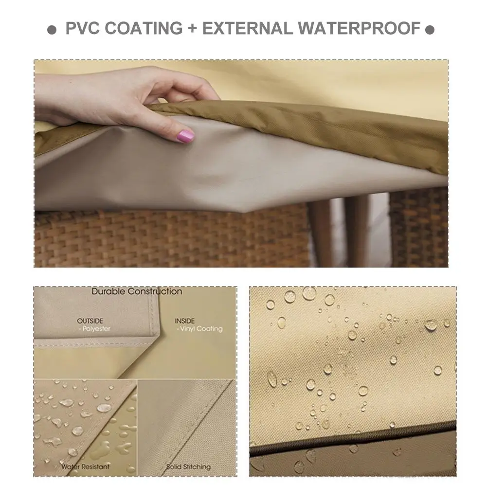 Outdoor Loveseat Lounge Bench Cover Water-proof Dust-proof UV Resistant Waterproof Sunblock Dustproof Sofa Cover S/M/L Outdoor Loveseat Lounge Bench Cover Water-proof Dust-proof UV Resistant Waterproof Sunblock Dustproof Sofa Cover S/M/L