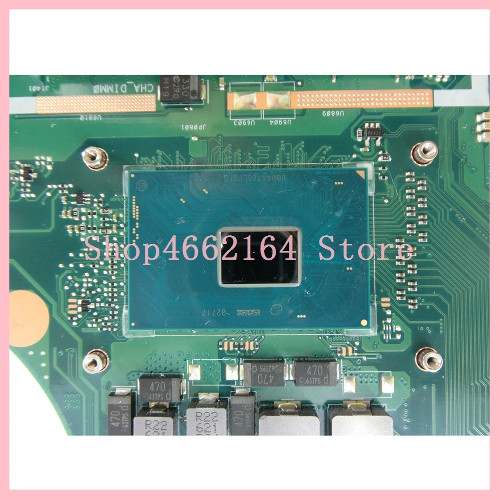 N752VX материнская плата с I5-6300HQ Процессор GTX950M N752VX Материнская плата Asus N752V N752VX материнская плата для ноутбука тестирование работы