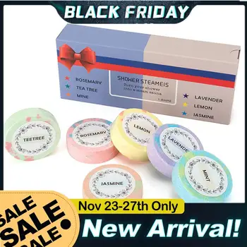 

Bath Bomb 6PCS 35g Natural Spa Bath Salt Bombs Ball Bathroom Supplies for Moisturizes Dry Skin Women Girls Birthday Xmas Gift