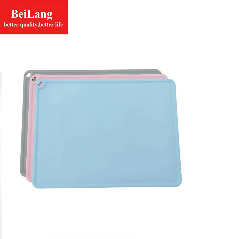 BeiLang et silicone anti-overflow placemat anti-skid moisture-proof waterproof easy to clean cat dog pad Multi-function diet pad