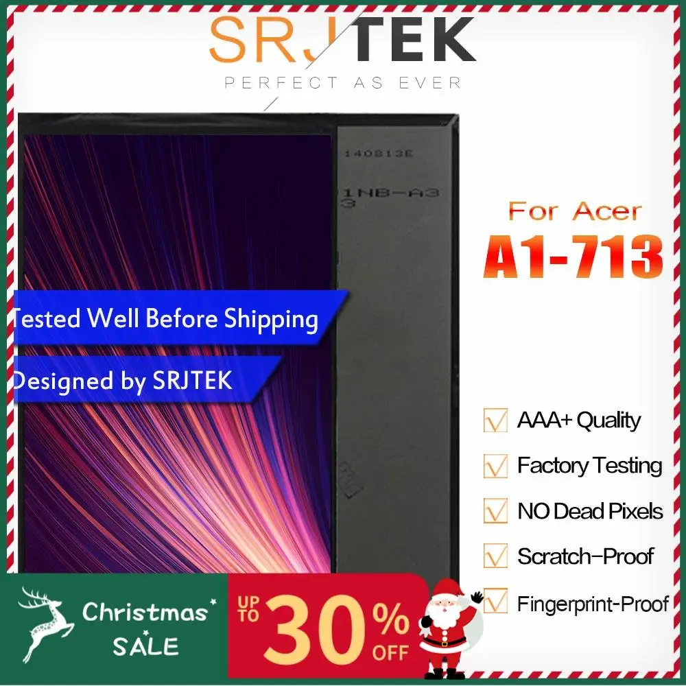 Srjtek " для acer Iconia Tab 7 A1-713 планшет ЖК-экран протестирован