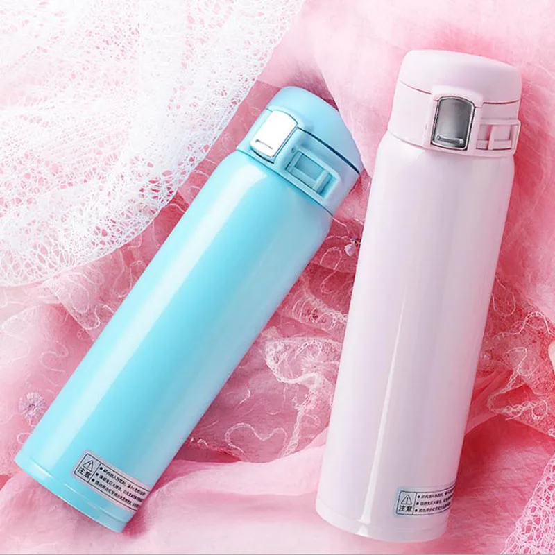 Vacuum Thermos 300ml Stainless Steel Flask High Quality Water Bottle Frosted simple Cup | Дом и сад