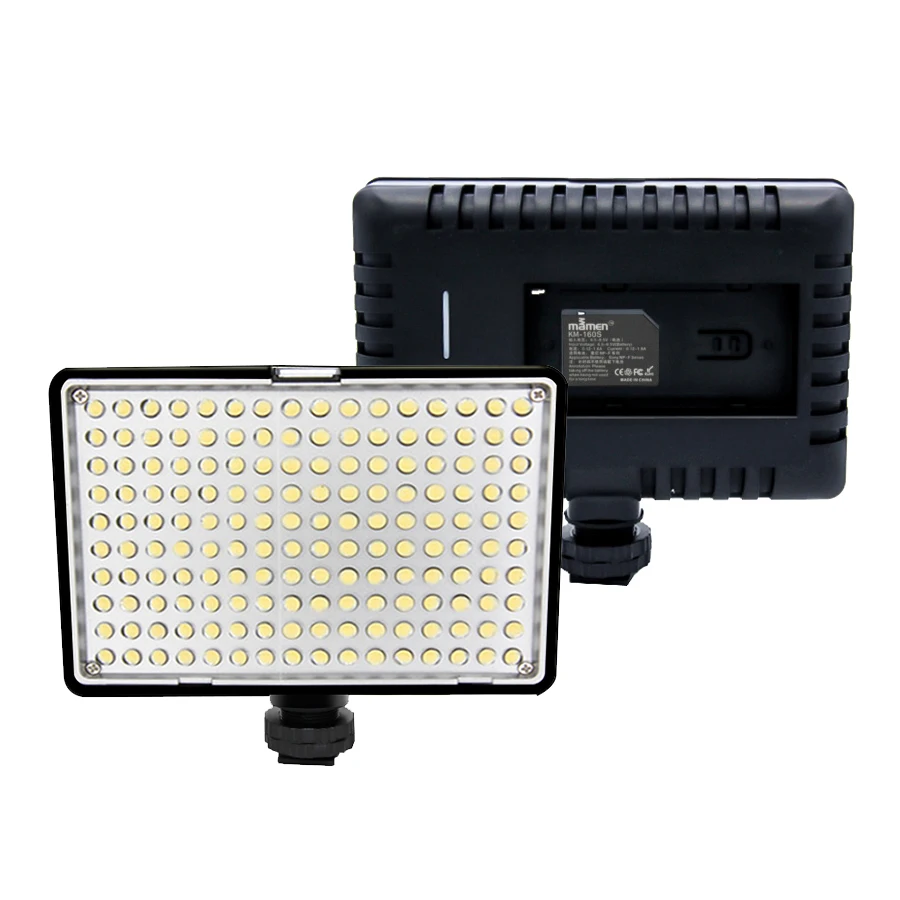 MAMEN светодиодный светильник для фотостудии видео Лампа для фото камеры Освещение Youtuber Live Dimmable освещение 120 светодиодный кольцевой светильник