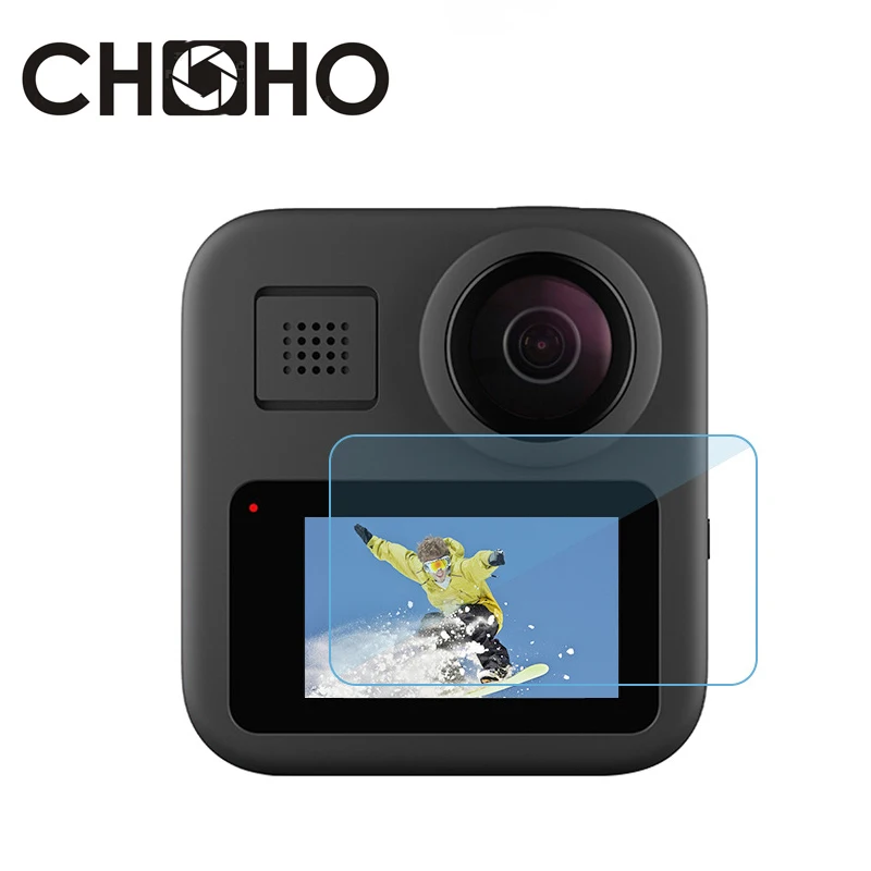 

For Gopro Max Accessories Screen Protector Temper Glass Ultra Clear LCD HD Hard Protecter Cover For Go Pro Hero Max