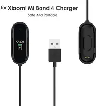 1 шт. для mi Band 3 4 фитнес-трекер умный Браслет usb зарядный кабель адаптер для Xiaomi mi Band 3/4 зарядное устройство Шнур Замена