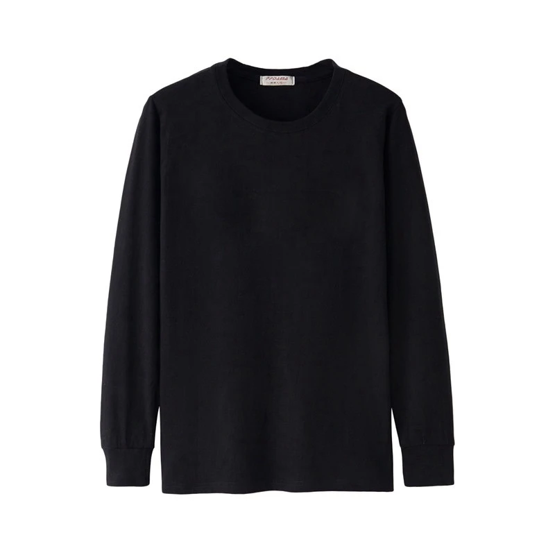 Мужские повседневные футболки, нижнее белье с длинным рукавом, хлопковые футболки, большие размеры 4XL 5XL 6XL 7XL 8XL, осенняя мужская майка, топы серого цвета 54 130 кг