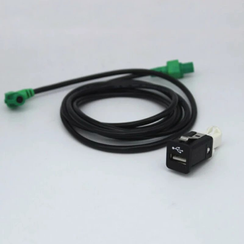 USB Автомобильное зарядное гнездо переключатель аудио+ кабель для BMW E60 E61 E63 E64 E87 F25