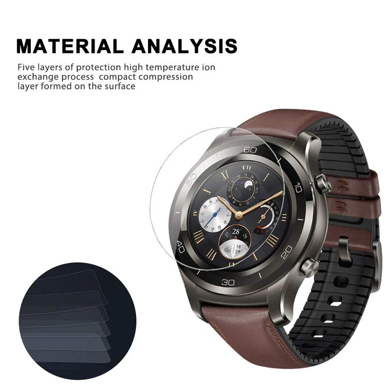 2 шт. пленка из закаленного стекла для huawei watch gt Glass /2pro honor dream/watch magic 9H закаленное