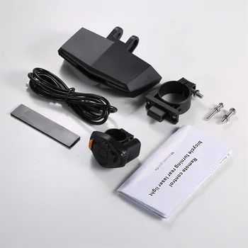 

ABS Smart Rear Laser Bicycle Light Bike Lamp LED USB Rechargeable Wireless Remote Turning Control Cycling Bycicle Light