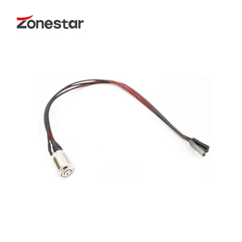 

Metal Power Push Button Auto Switch Power Off after Printed Diameter 12mm 12V 24V for Z8 Z9 ZRIBV6 ZM3EX Board With Wires