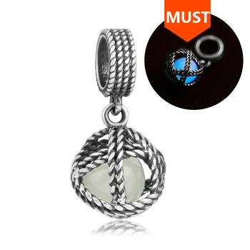 

New yarn ball growing Beads silver 925 charms Fit Original pandora pendant Bracelet&necklace DIY pandora Jewelry making Gifts