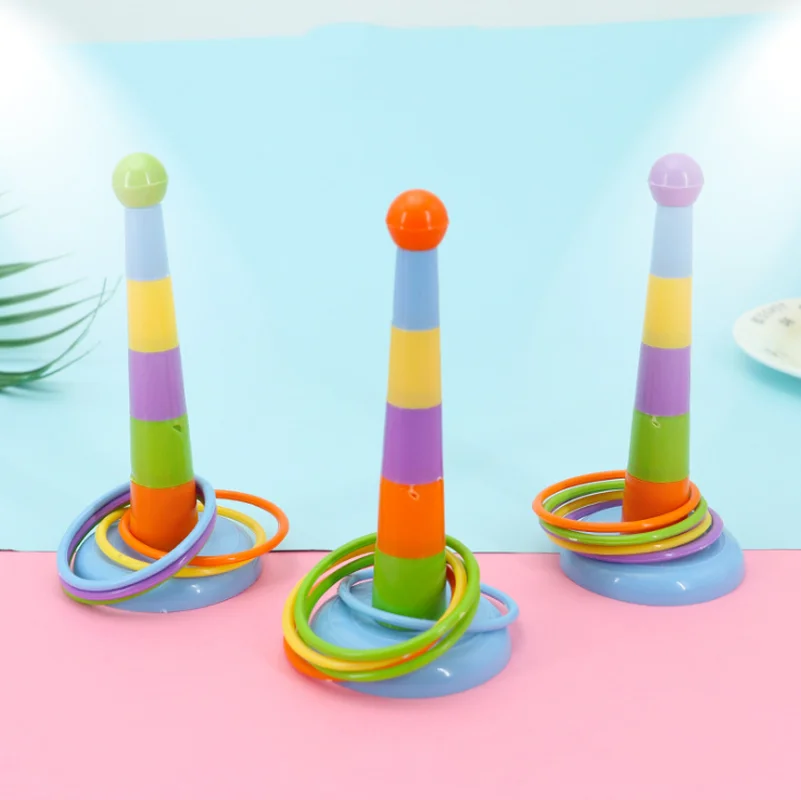 2020 NEW Hoop Ring Toss Plastic Garden Game Pool Toy Outdoor Fun Set Toys for Children Kids Gift | Игрушки и хобби
