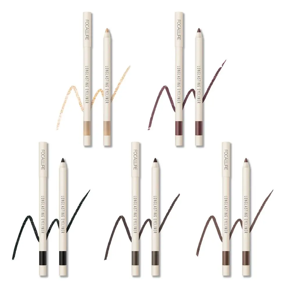 

FOCALLURE 5 Colors Liquid Eyeliner Pencil Waterproof 24 Hours Long Lasting Eye Makeup Smooth Easy To Wear Eye Liner Pen