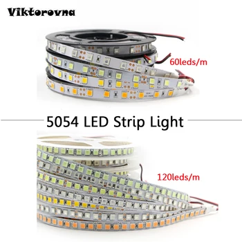 

DC12V 5M 600 /300LEDS SMD5054 LED Strip Light highbright Waterproof Ribbon Tape Strip Flexible LED Tape Ribbon Lights Decoration
