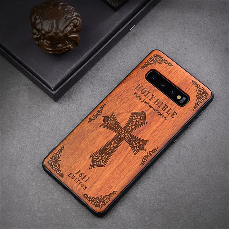color 6 Чехол для телефона samsung s10 s9 Plus s10+ чехол Boogic Wood TPU для samsung note 9 samsung note 8 аксессуары для телефонов - Цвет: color 6