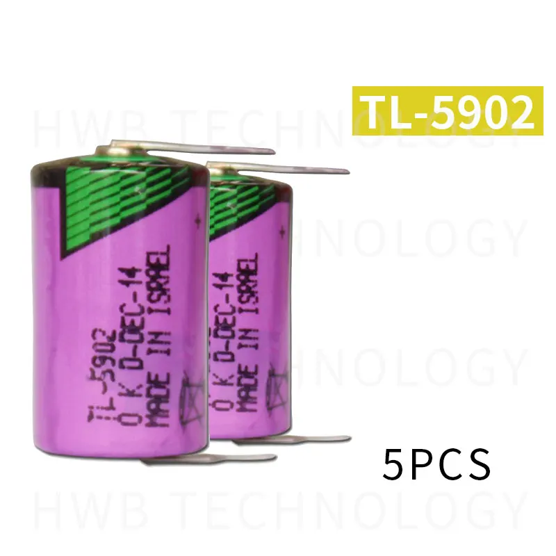 TADIRAN ER14250 TL 5902 SL350 / 750 2150 1/2AA 3 6 V литиевые батареи для ПЛК с филе 5 шт.|3.6v lithium battery|lithium
