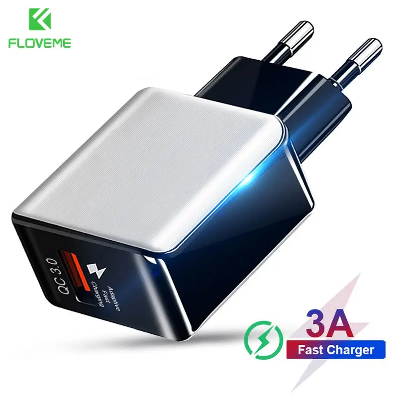18 Вт Quick Charge 3 0 USB зарядное устройство быстрая зарядка настенный мобильный телефон