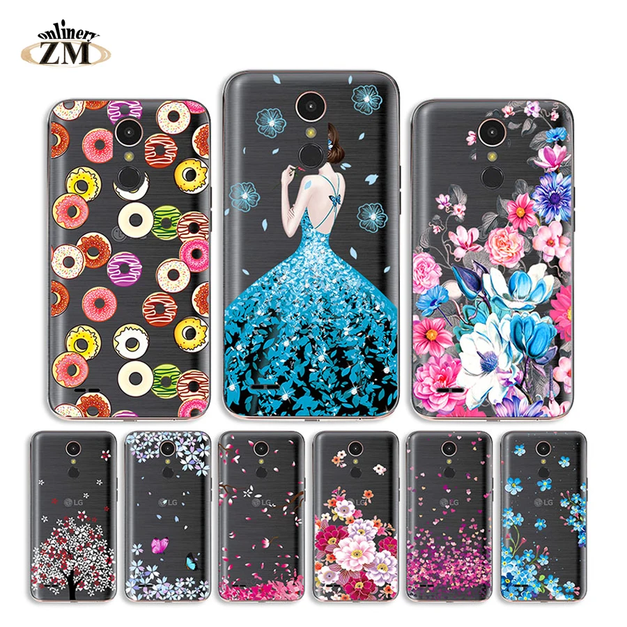 

Fashion Painted TPU Phone Case For LG K4 K8 K10 2017 EU Cases Silicon Painted Cover Coque For LG K4 K8 K10 2017 plus back cover