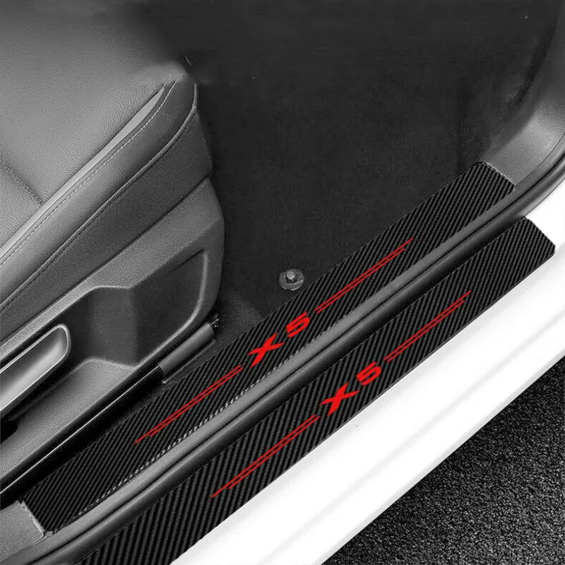 4 шт. автомобильные наклейки из углеродного волокна для BMW X5 F15 E70 E53 G05 | Автомобили
