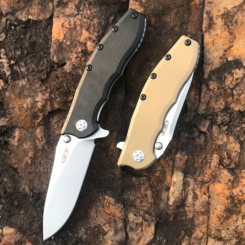 

ZT 0562 Ball Bearing ELMAX Blade Tactical Blade Knife Folding Knife Camping Hunting Outdoor Survival Knife EDC OEM Tools