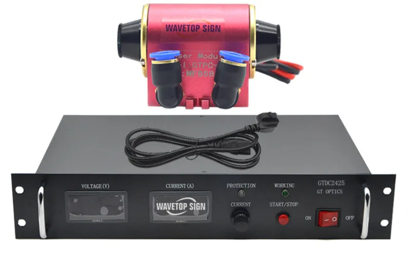 

WaveTopSign YAG Laser Module GTPC-75S 75W + Laser Power Supply GTDC-2425 75W