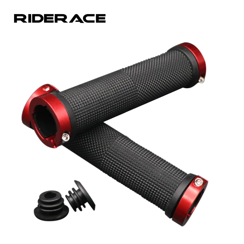 MTB Bike Handlebar Cover Rubber Soft AntiSkid Bicycle Grip Lock Bar