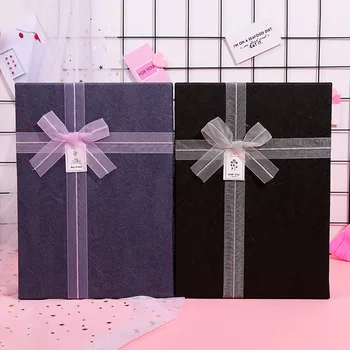 

High Grade Ribbon Bow Creative Birthday Business Present Girlfriend Gift Box Rectangular Packing Box Christmas Party Supplies